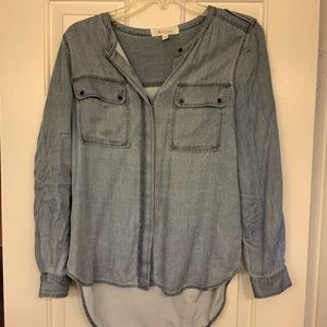 Two by Vince Camuto denim shirt